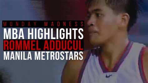 Rommel Adducul MBA Highlights .